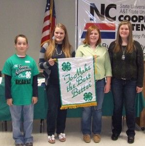 Cover photo for Burke County 4-H Elects New Officers for 2013