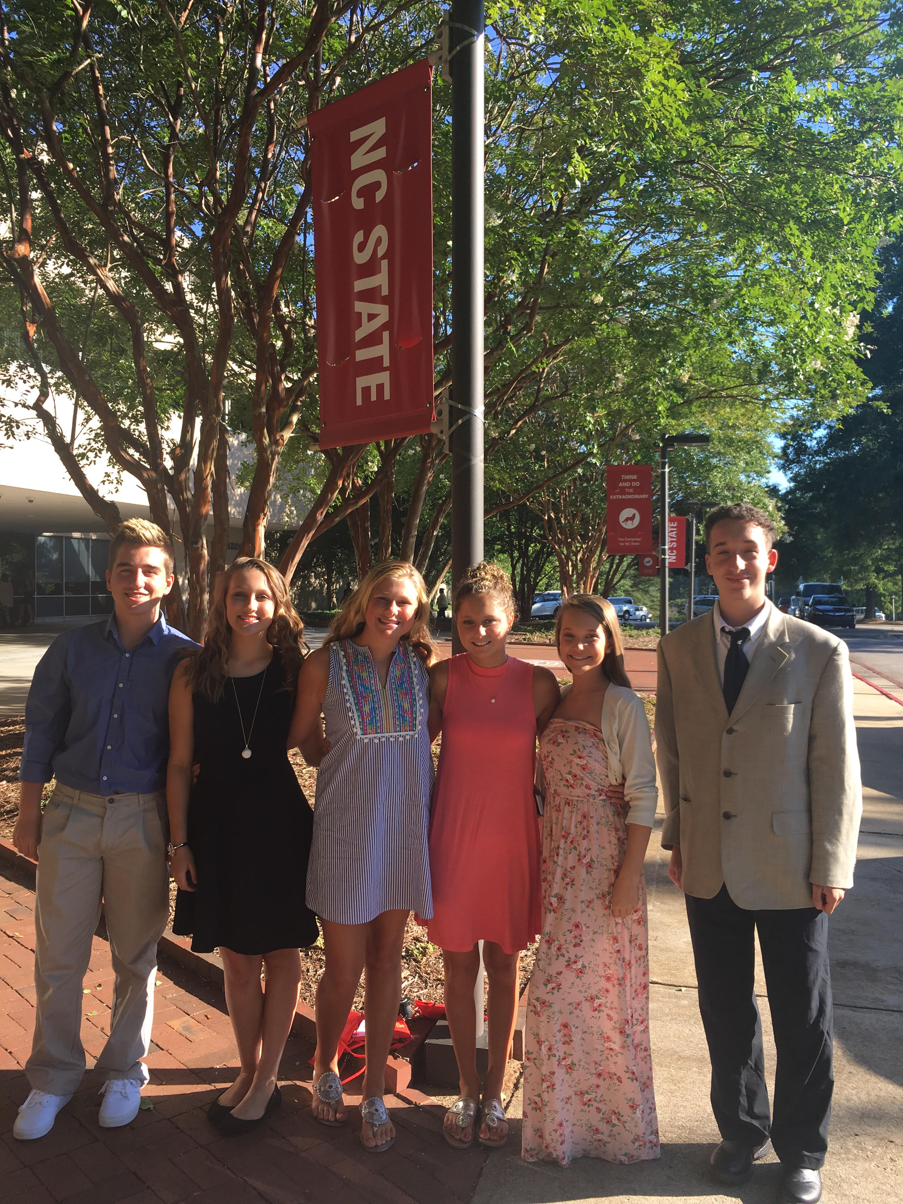 photo of burke county youth attending state 4-H congress