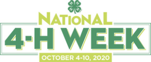 national 4-H Week 2020 logo