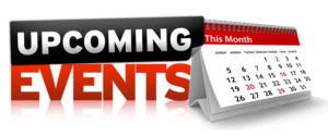 upcoming events logo with calendar