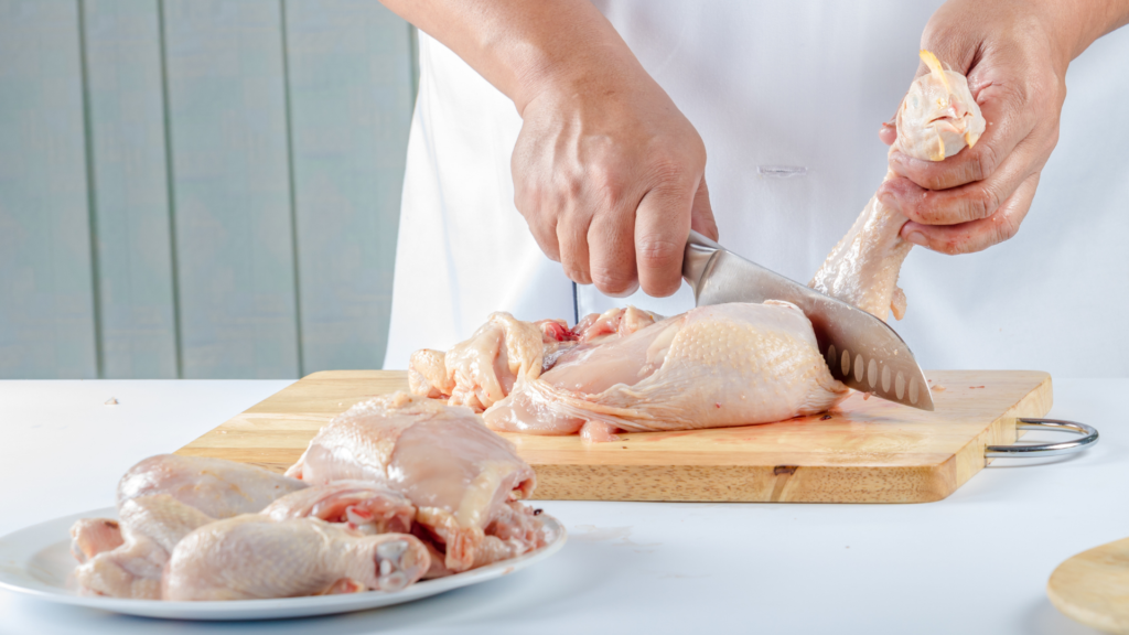 Safest Cutting Board - Raw Chicken