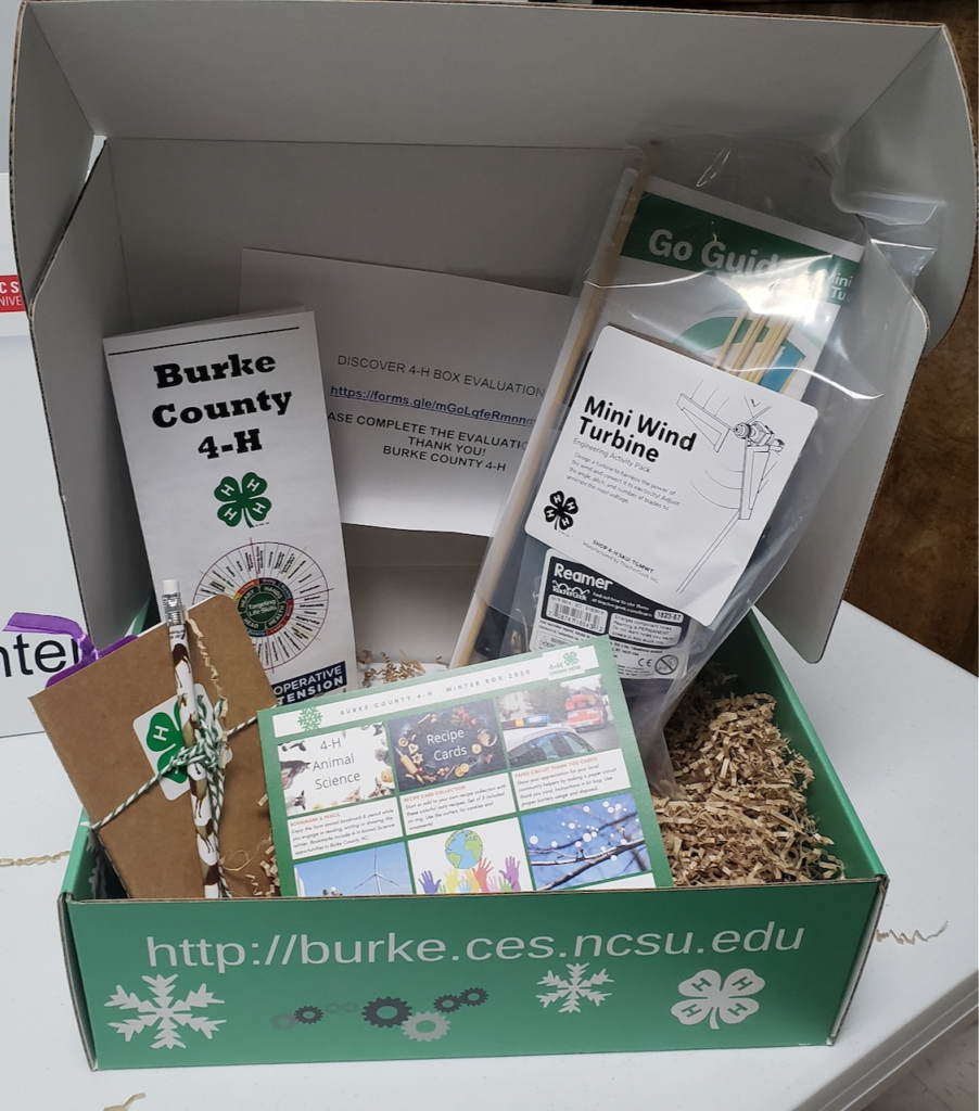 4-H Discover Box contents