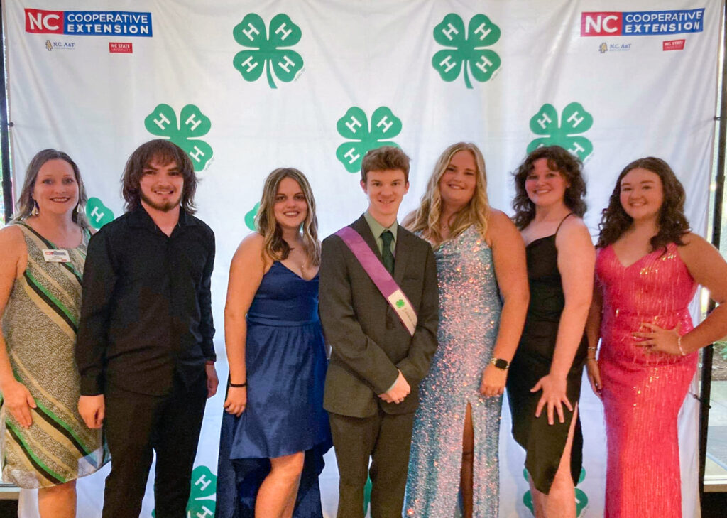 NC 4-H Congress Burke County delegation