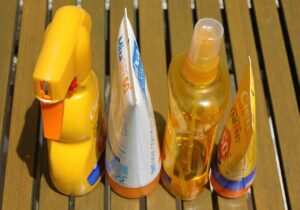 various types of sunscreens